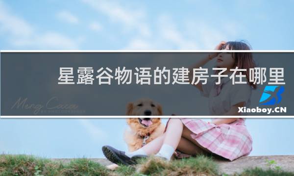 星露谷物语的建房子在哪里