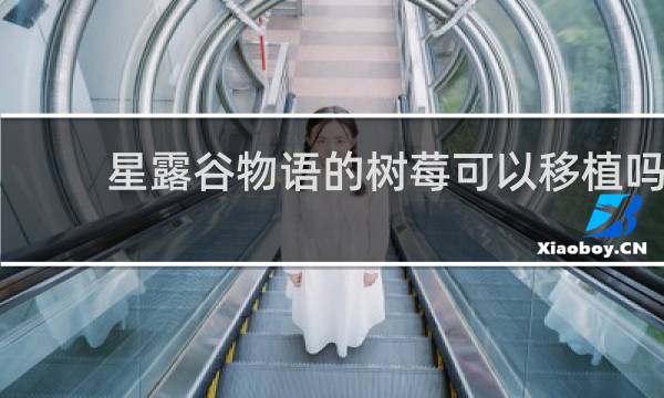星露谷物语的树莓可以移植吗