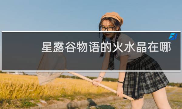星露谷物语的火水晶在哪
