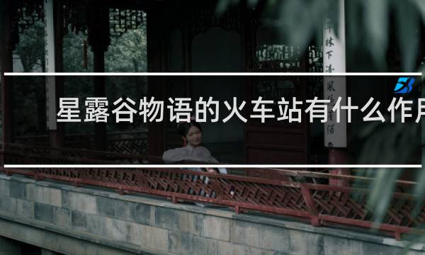 星露谷物语的火车站有什么作用