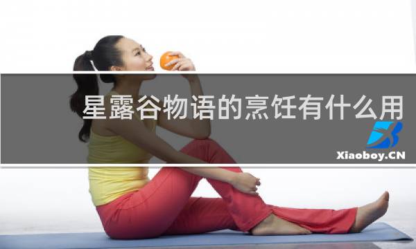 星露谷物语的烹饪有什么用