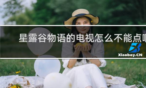 星露谷物语的电视怎么不能点啊