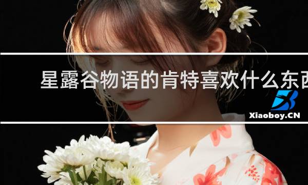 星露谷物语的肯特喜欢什么东西