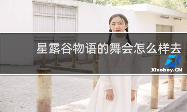 星露谷物语的舞会怎么样去