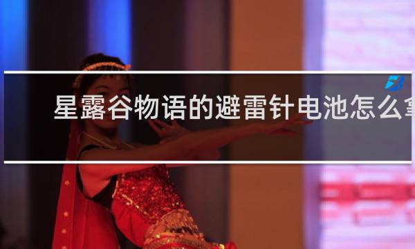 星露谷物语的避雷针电池怎么拿