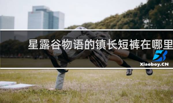 星露谷物语的镇长短裤在哪里
