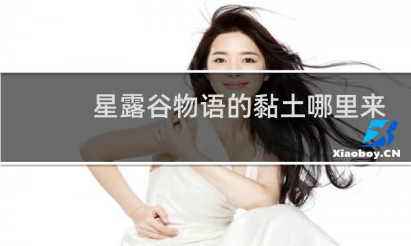 星露谷物语的黏土哪里来