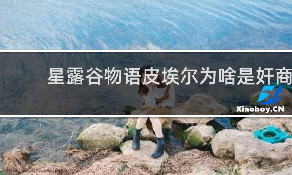 星露谷物语皮埃尔为啥是奸商