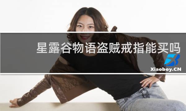 星露谷物语盗贼戒指能买吗