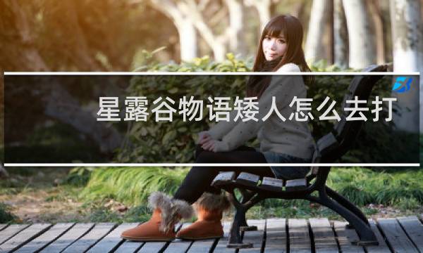 星露谷物语矮人怎么去打