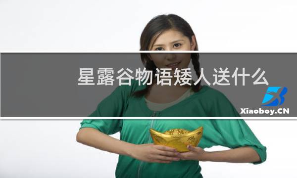 星露谷物语矮人送什么