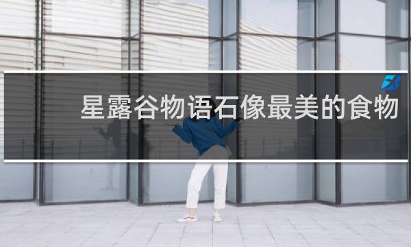 星露谷物语石像最美的食物
