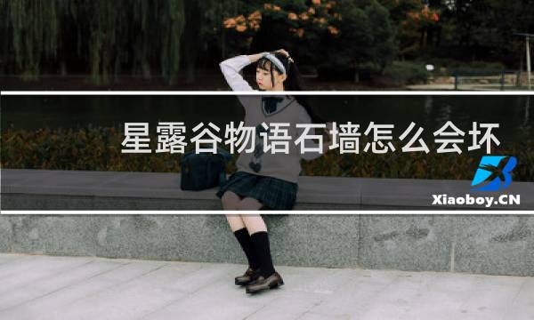 星露谷物语石墙怎么会坏