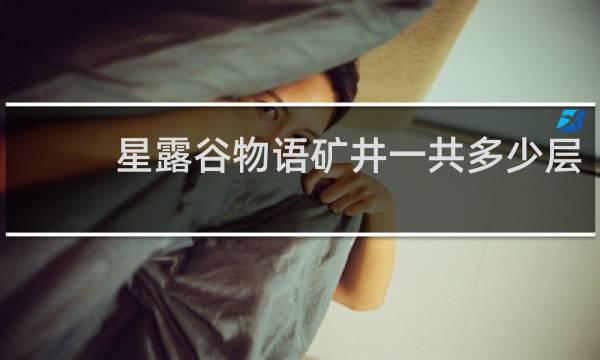 星露谷物语矿井一共多少层
