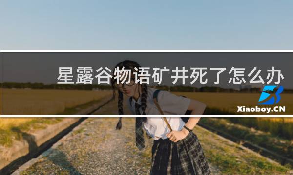星露谷物语矿井死了怎么办