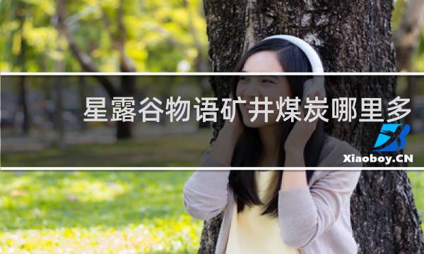 星露谷物语矿井煤炭哪里多