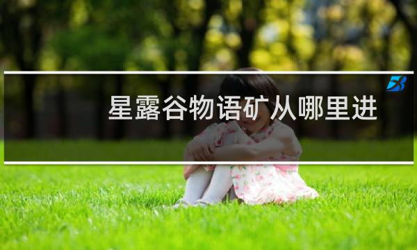 星露谷物语矿从哪里进