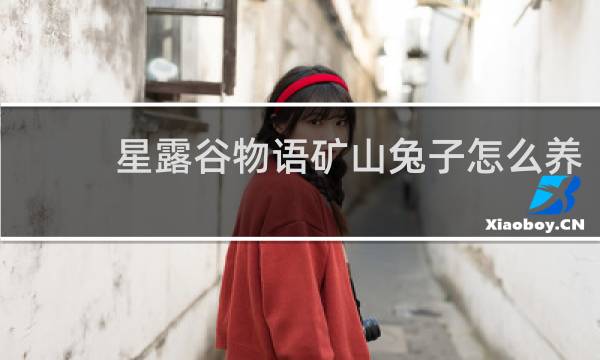 星露谷物语矿山兔子怎么养