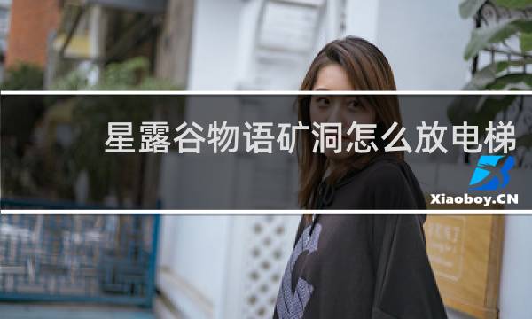 星露谷物语矿洞怎么放电梯