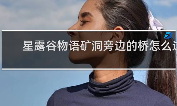 星露谷物语矿洞旁边的桥怎么过