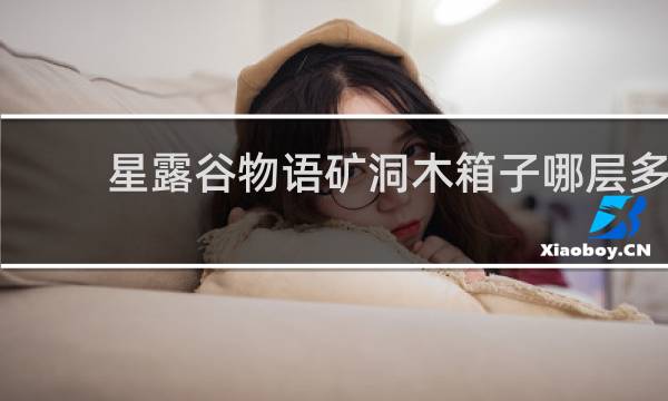 星露谷物语矿洞木箱子哪层多