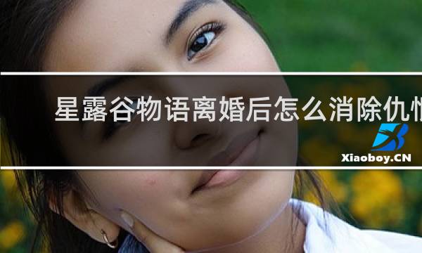 星露谷物语离婚后怎么消除仇恨