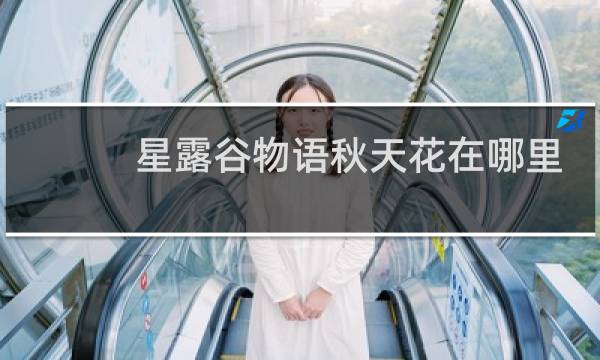 星露谷物语秋天花在哪里