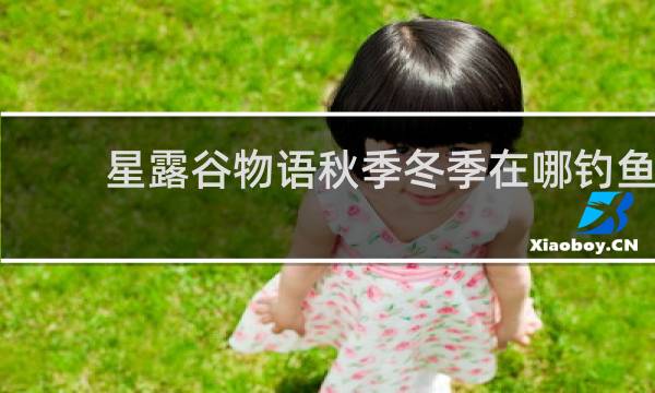 星露谷物语秋季冬季在哪钓鱼