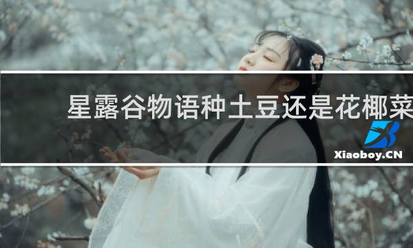 星露谷物语种土豆还是花椰菜