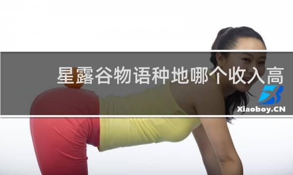 星露谷物语种地哪个收入高