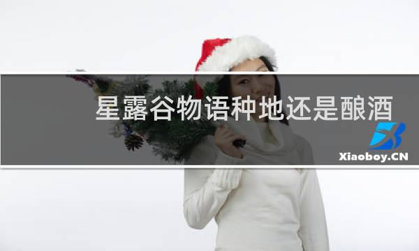 星露谷物语种地还是酿酒