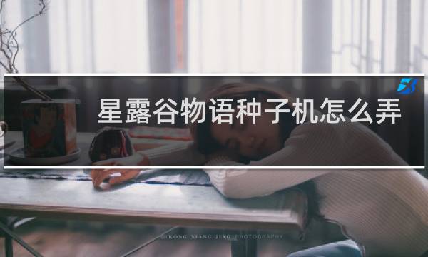 星露谷物语种子机怎么弄