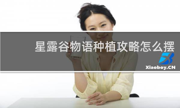 星露谷物语种植攻略怎么摆