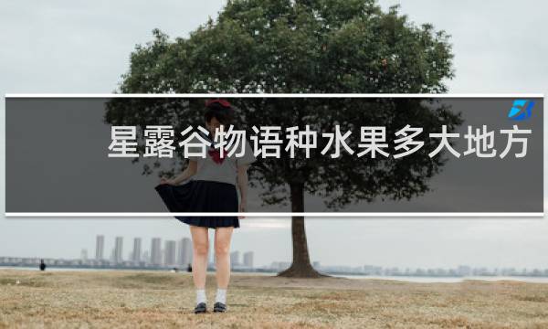 星露谷物语种水果多大地方