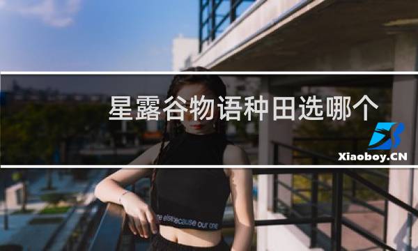 星露谷物语种田选哪个