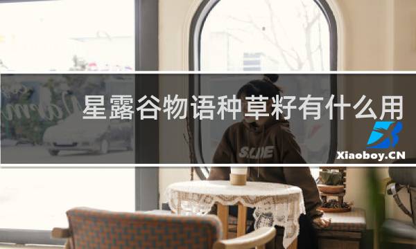 星露谷物语种草籽有什么用
