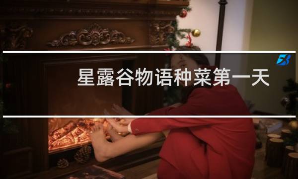 星露谷物语种菜第一天