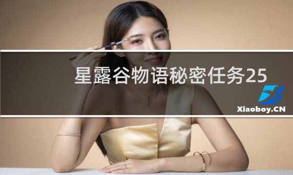 星露谷物语秘密任务25