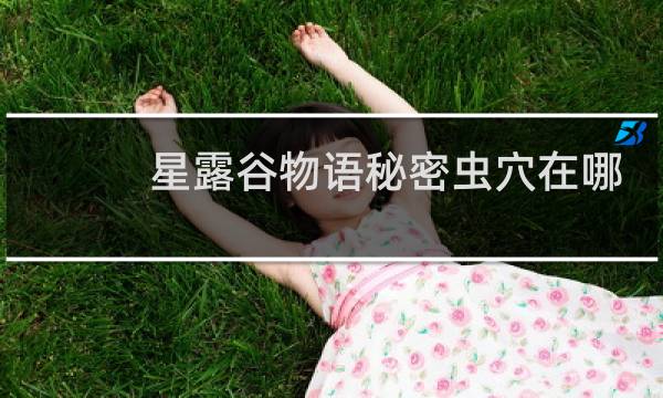 星露谷物语秘密虫穴在哪