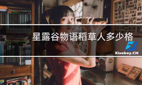 星露谷物语稻草人多少格