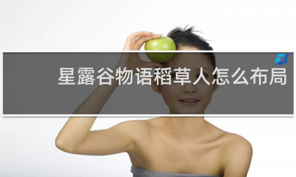 星露谷物语稻草人怎么布局