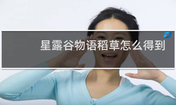 星露谷物语稻草怎么得到