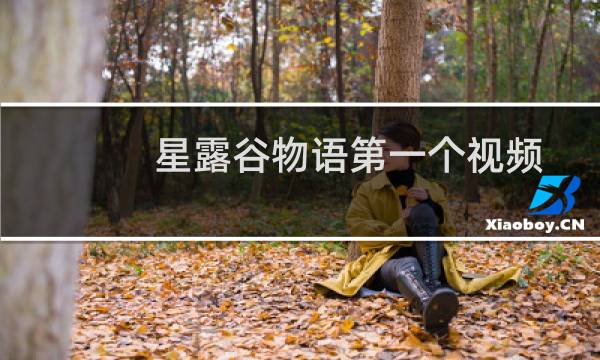 星露谷物语第一个视频