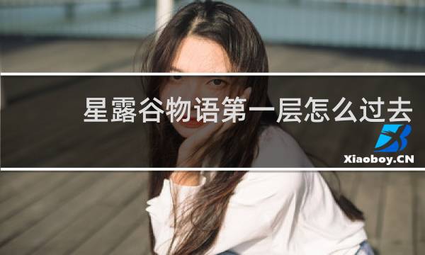 星露谷物语第一层怎么过去