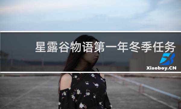 星露谷物语第一年冬季任务