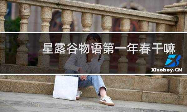 星露谷物语第一年春干嘛