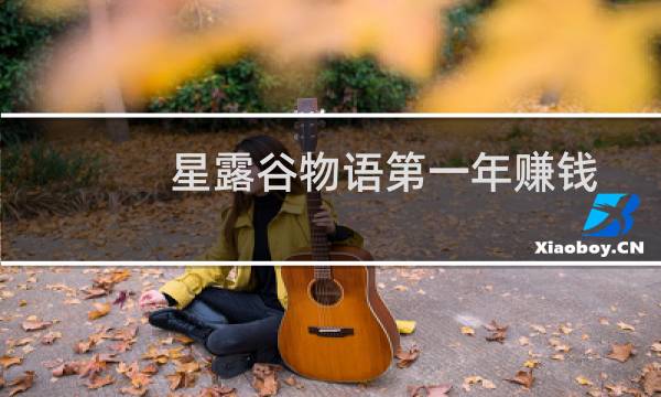 星露谷物语第一年赚钱