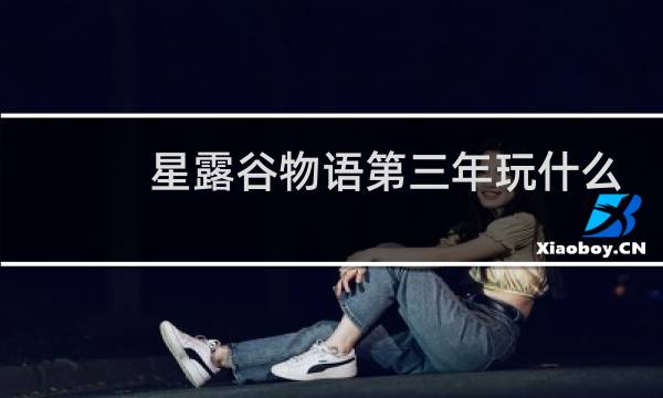 星露谷物语第三年玩什么