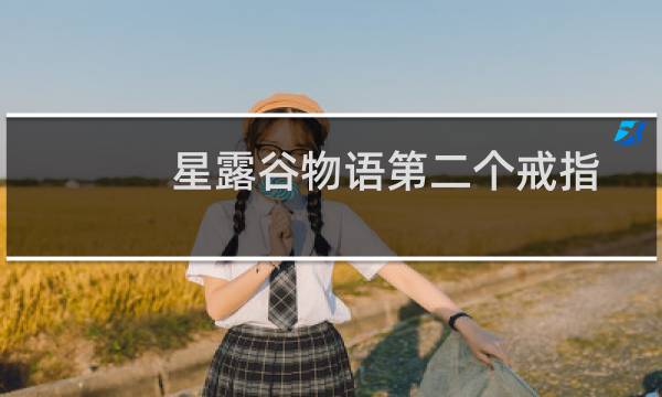 星露谷物语第二个戒指