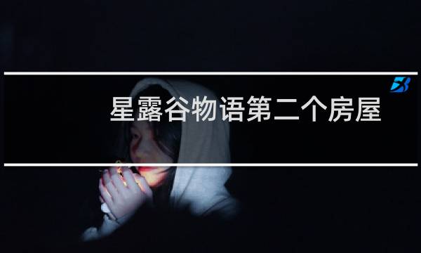 星露谷物语第二个房屋